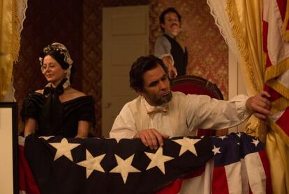 El actor Billy Campbell, en el papel de Lincoln.