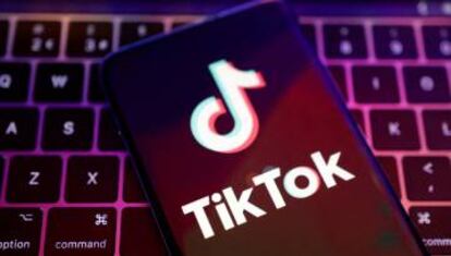 Logo de la aplicación TikTok.