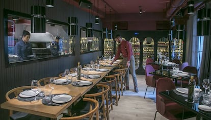 El restaurante Roostiq, en Madrid.