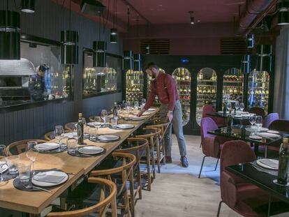 El restaurante Roostiq, en Madrid.