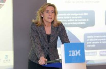 Marta Mart&iacute;nez, presidenta de IBM Espa&ntilde;a.