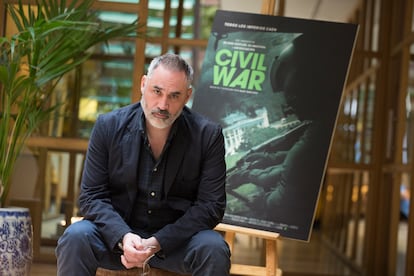 Alex Garland, director de cine, retratado el 16 de abril de 2024.