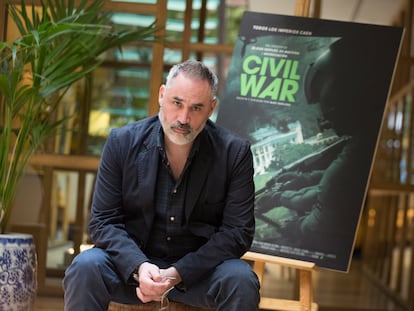 Alex Garland, director de cine, retratado el 16 de abril de 2024.