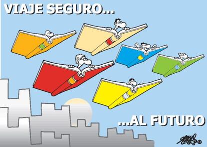 Ilustración de Forges sobre libros.