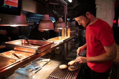 Las cocinas de Vicio son abiertas y están a la vista del cliente.  