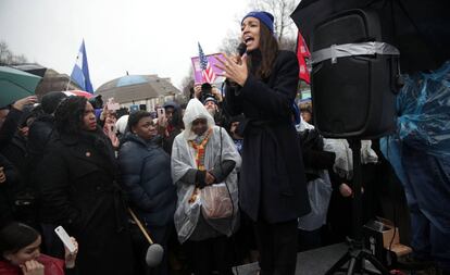 A deputada democrata Alexandria Ocasio-Cortez