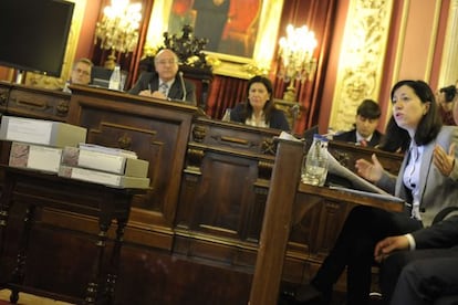 Pleno municpal en Ourense