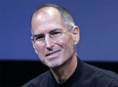 Steve Jobs, consejero delegado de Apple, durante una aparición en octubre de 2008.