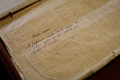Manuscrito original de 'Juan Gil'.