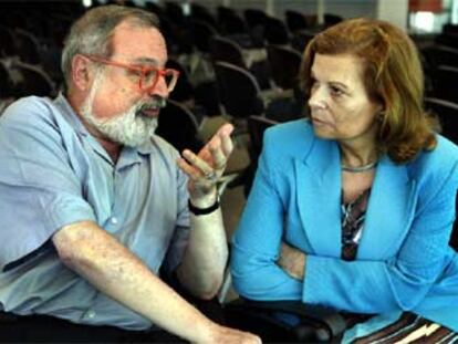 Fernando Savater y Carmen Riera.