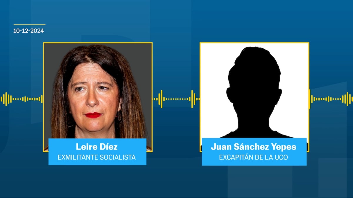 Los audios del caso Leire Díez: "Mi siguiente conversación va a ser con la directora de la Guardia Civil [...] es de mi confianza"