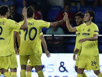 Espinosa celebra su gol al Apollon 