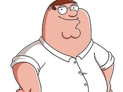<b>Peter Griffin. </b>El <i>prota</i> hace que Homer Simpsom parezca un genio.</b>