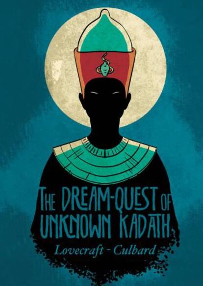 Portada de la adaptación de I.N.J. Culbard de 'La búsqueda onírica de la desconocida Kadath'.