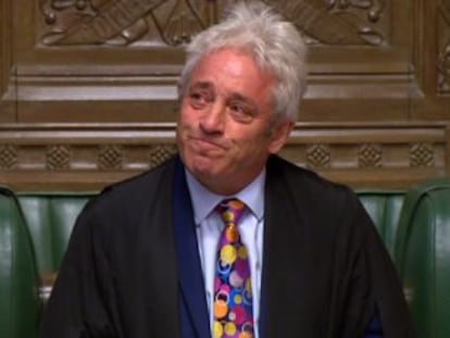 Bercow ha sido el  speaker  de la Cámara de los Comunes durante 10 años. Sus críticos cuestionan la forma en que combatió un Brexit duro