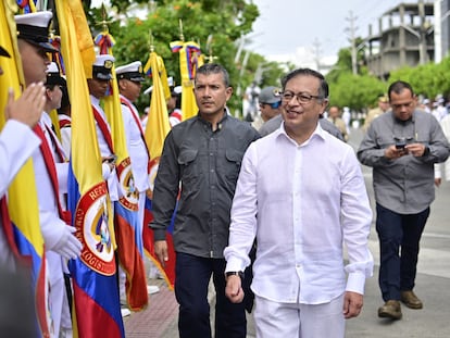 Gustavo Petro en San Andrés, Colombia