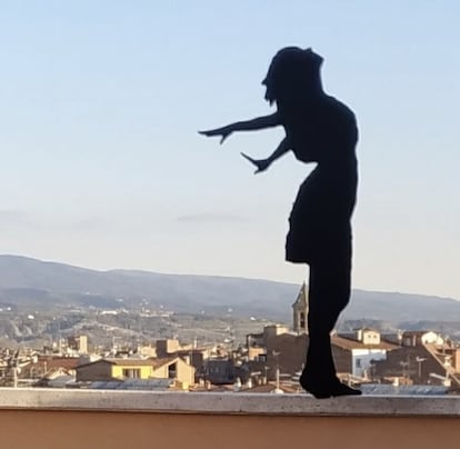 Propuesta remitida desde Barcelona para el proyecto Say Art Home del artista urbano Pejac.