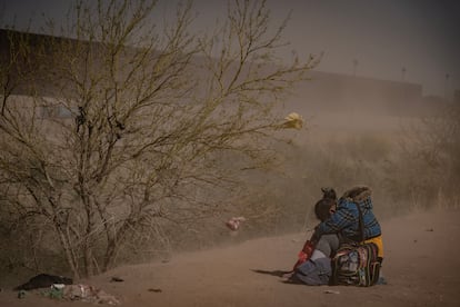 Migrantes en el Río Bravo