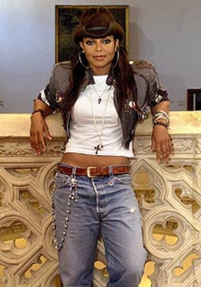 Janet Jackson, en Santiago de Compostela.
