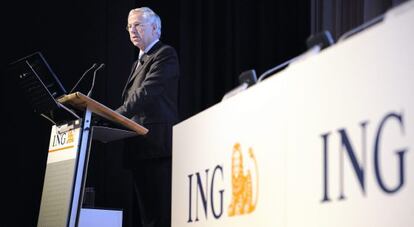 El presidente de la junta directiva de ING, Jan Hommen.