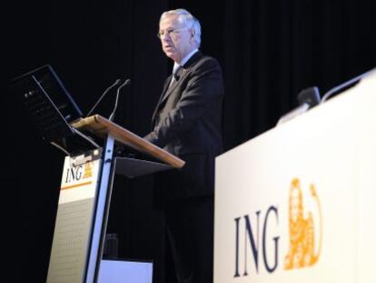 El presidente de la junta directiva de ING, Jan Hommen.