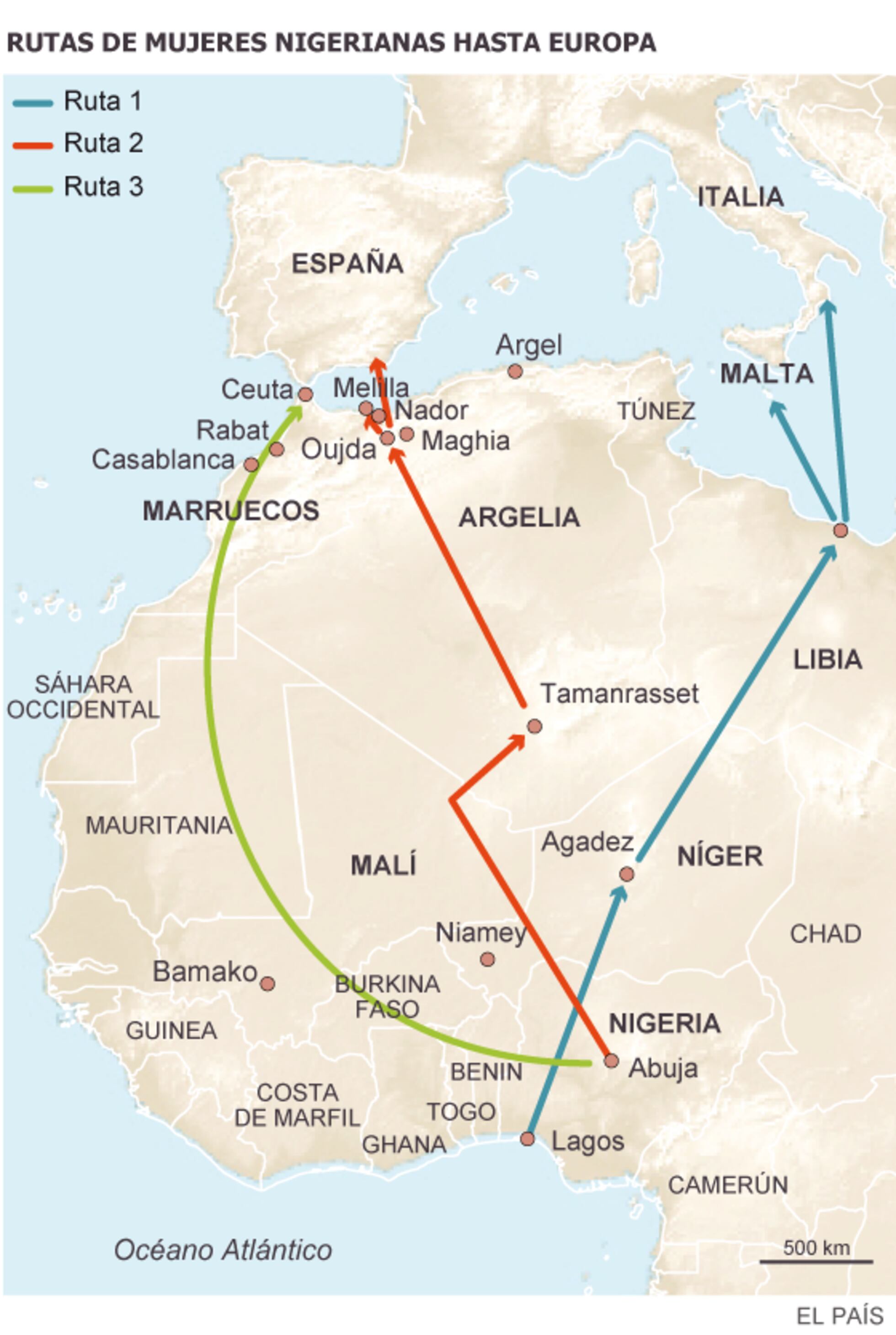 Venden a las mujeres en las fronteras” | Sociedad | EL PAÍS