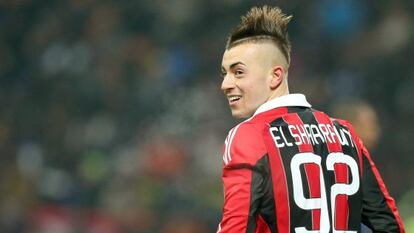 El Shaarawy, del Mil&aacute;n, en una imagen de archivo.