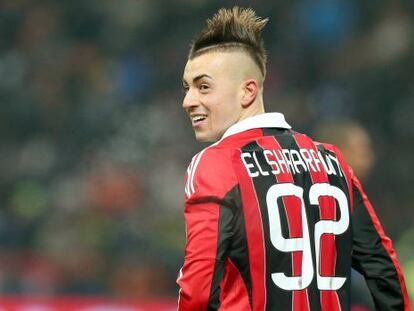 El Shaarawy, del Milán, en una imagen de archivo.