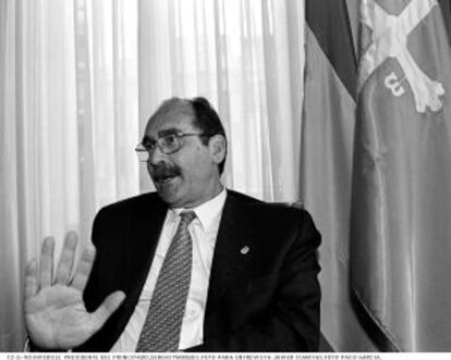 Sergio Marqu&eacute;s, expresidente del Gobierno de Asturias