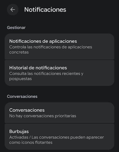 Gestión de notificaciones en Android