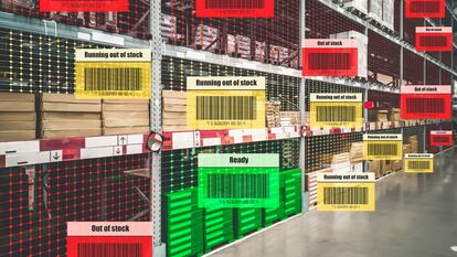 En la gestió de magatzems ja es fa servir la tecnologia de realitat augmentada per identificar palets i paquets. La cadena de subministrament i el negoci logístic han avançat amb passos de gegant en aquests dos últims anys.