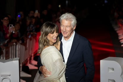Richard Gere y Alejandra Silva