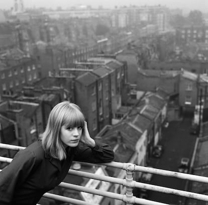 Marianne Faithfull en 1964.