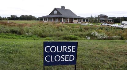 Campo de golf donde apareció asesinada Celia Barquín