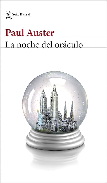 Portada de 'La noche del oráculo', de Paul Auster.