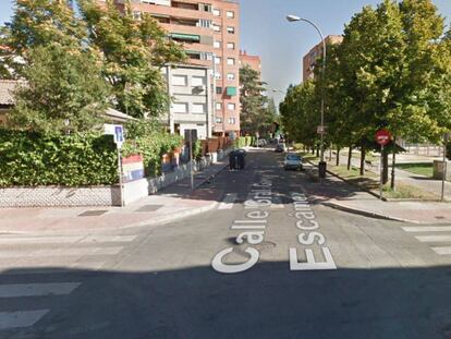 Calle García Escámez en Santa Cruz de Tenerife, el lugar donde se produjo el atropello.