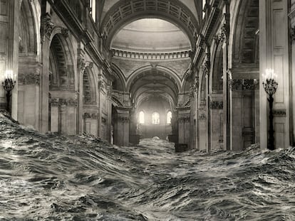 Pablo Genovés, diluvio en Londres