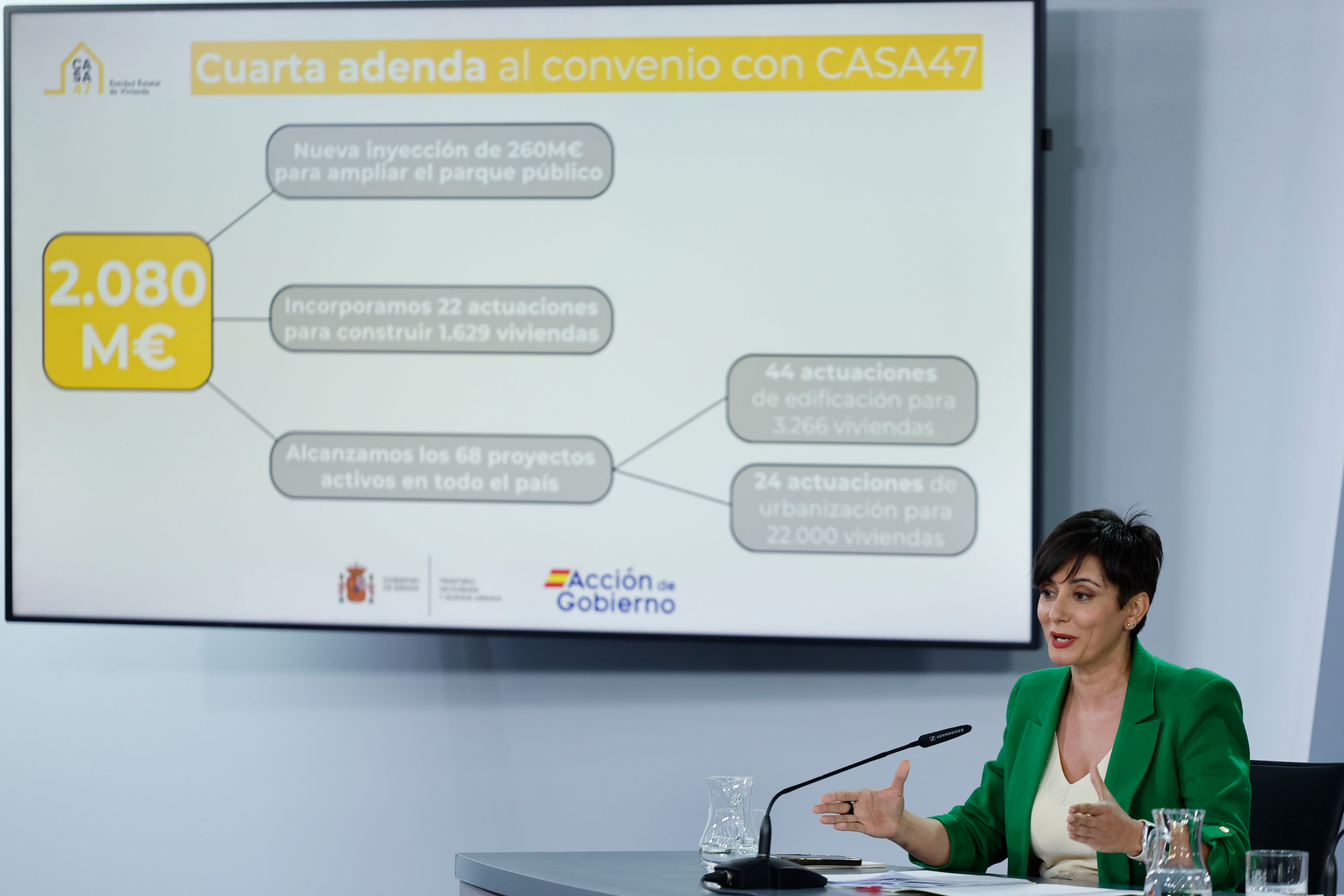 El Gobierno inyecta 260 millones a la empresa estatal de vivienda para construir 1.629 casas asequibles