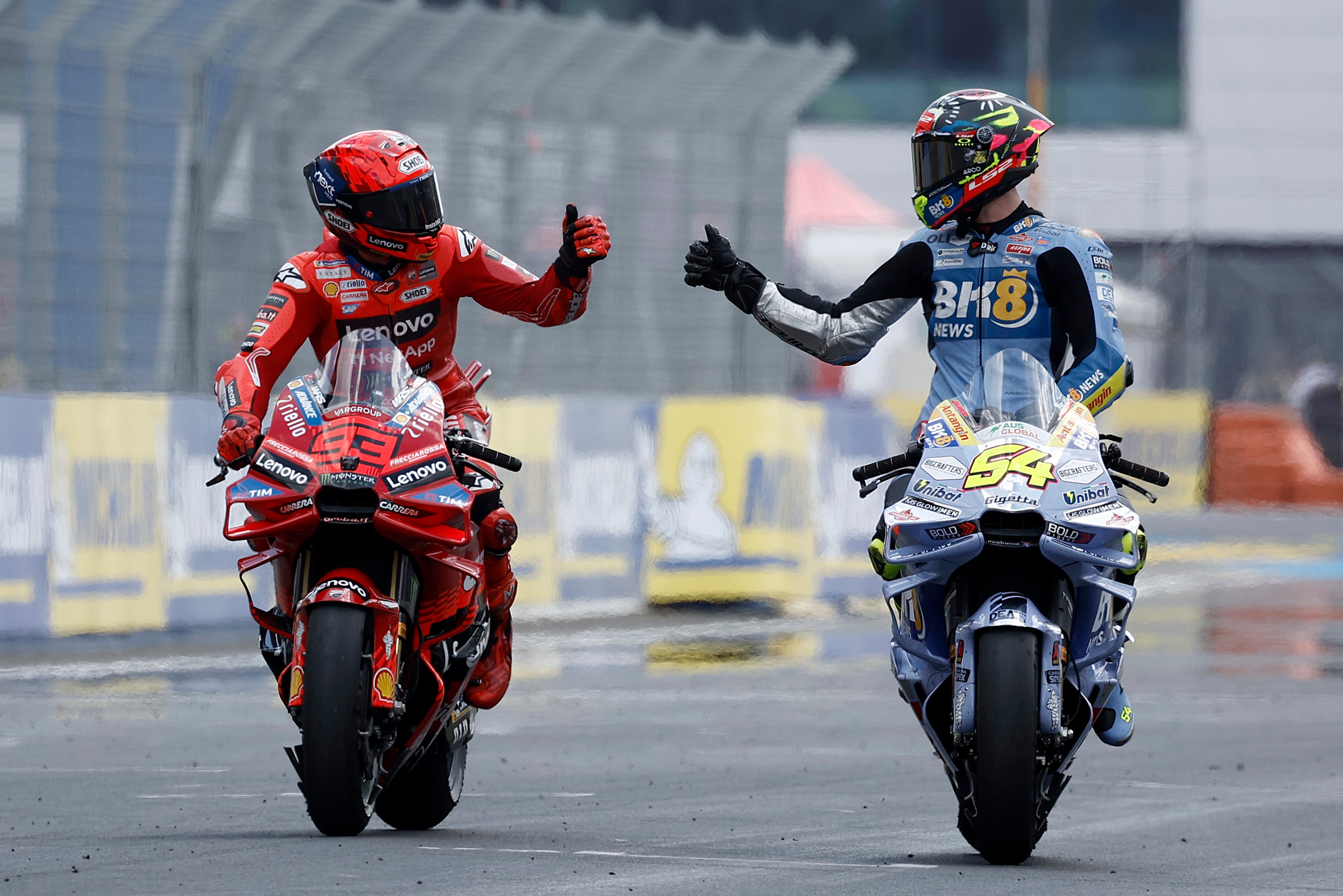 Los Márquez firman en el GP de Francia su sexto doblete en las ‘sprint’