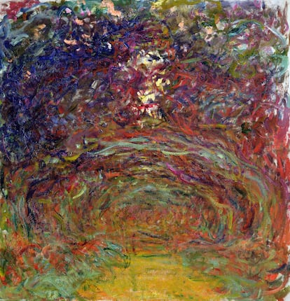 The painting ‘Rose Path’ (1920-1922).
