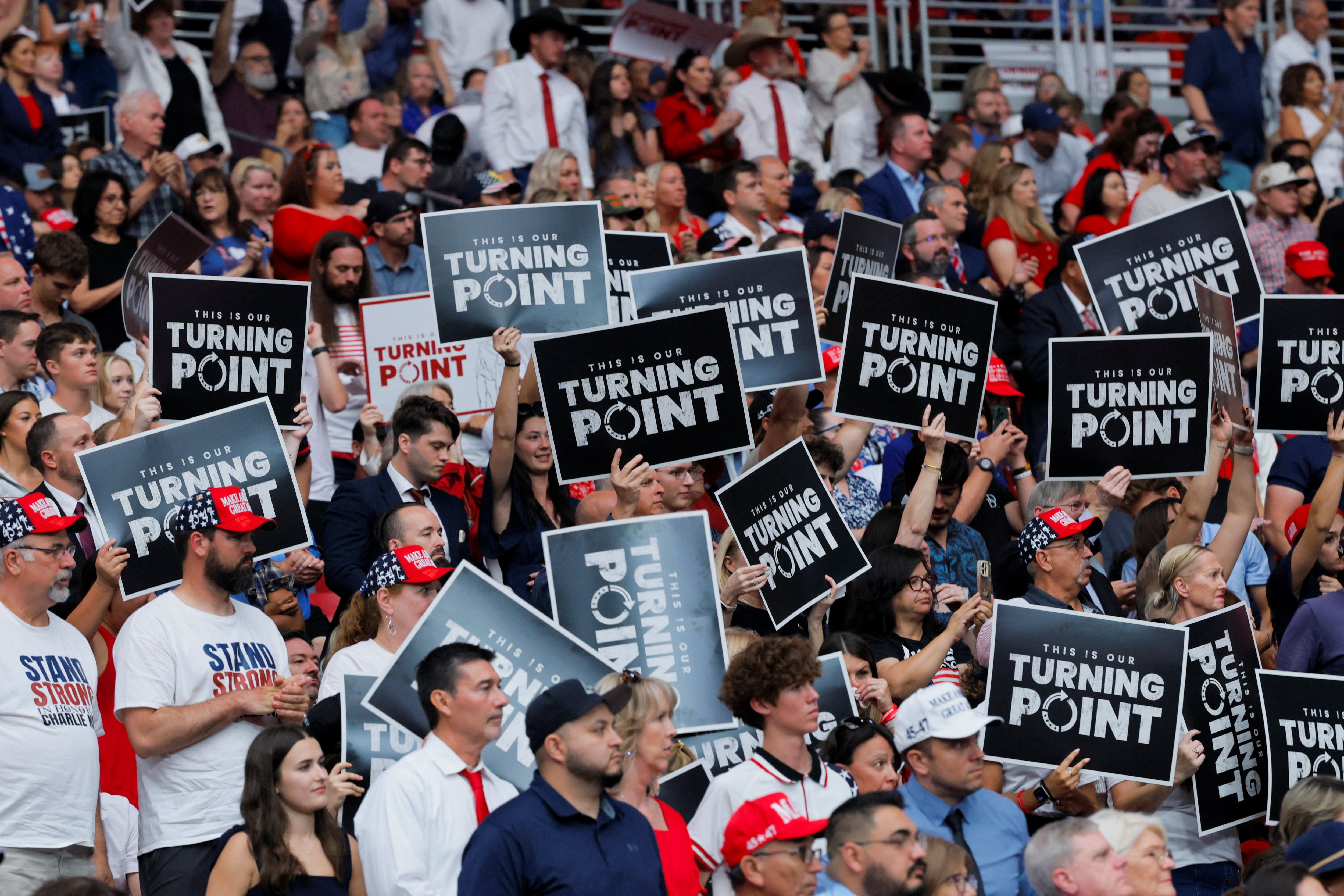 Trump-backed Funeral for Charlie Kirk Blends Religion and Politics, Drawing Historical Parallels