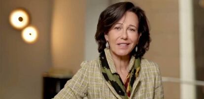 Ana Botín, presidenta de Banco Santander