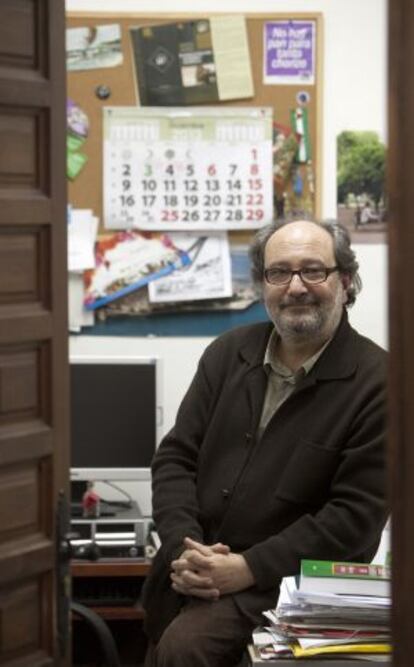 El profesor José María Manjavacas, en Córdoba.