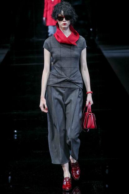 Emporio Armani desfile otono invierno 2015