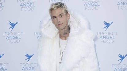 Aaron Carter en una gala de Los Ángeles (California, EE UU) , en 2017.