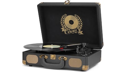 tocadiscos maleta con asa incluida