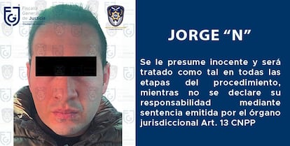Ficha policial de Jorge Manuel 'N', exfuncionario durante el Gobierno de Miguel Ángel Mancera.