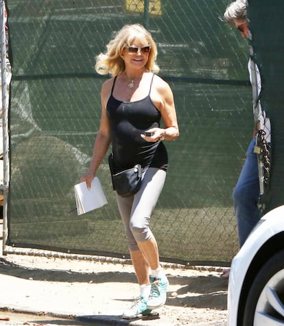 La actriz Goldie Hawn, el pasado mes de agosto.