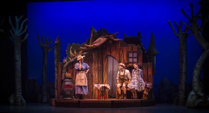 Una escena de 'Hansel y Gretel', que se podrá ver en el teatro San Pol.