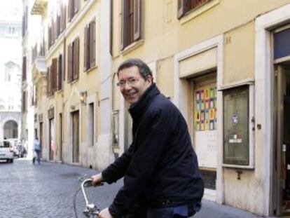 El médico Ignazio Marino, candidato del centroizquierda para alcalde de Roma.